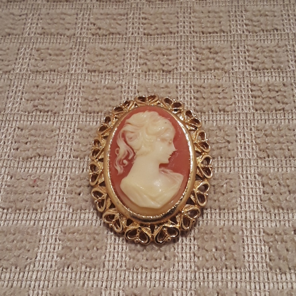 Cameo Brooch by PL